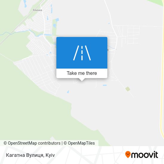 Кагатна Вулиця map