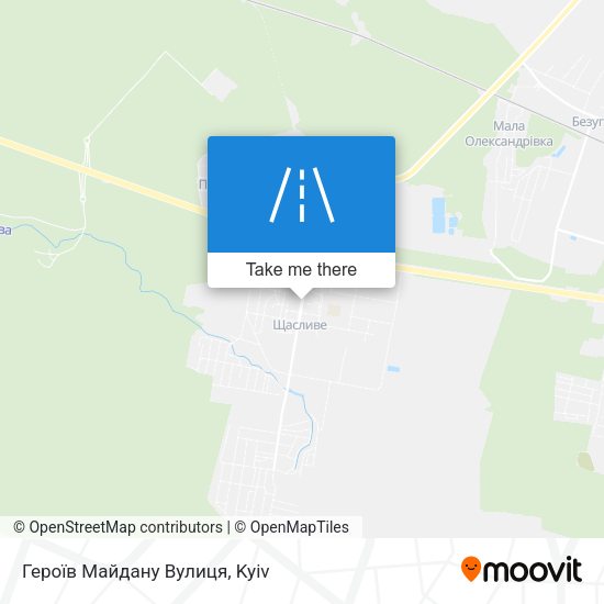 Карта Героїв Майдану Вулиця