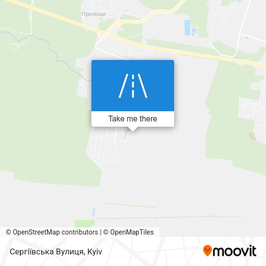Сергіївська Вулиця map