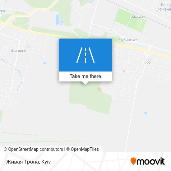 Живая Тропа map