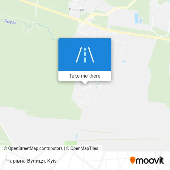 Карта Чарівна Вулиця