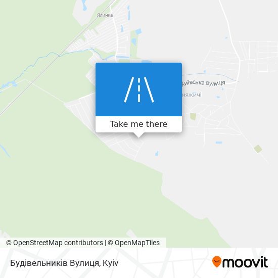 Будівельників Вулиця map
