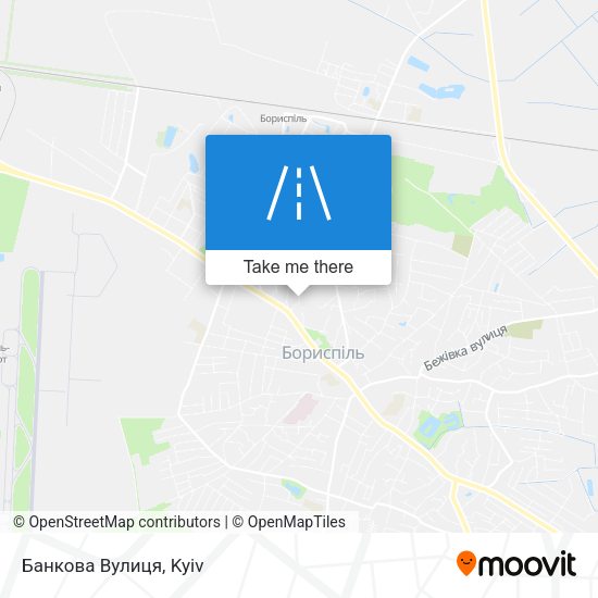 Банкова Вулиця map