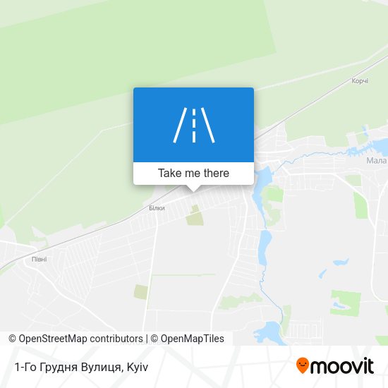 1-Го Грудня Вулиця map