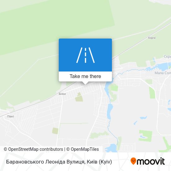Барановського Леоніда Вулиця map