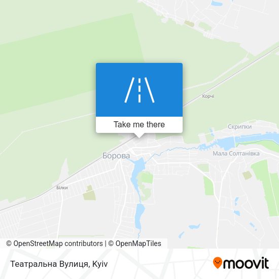 Театральна Вулиця map
