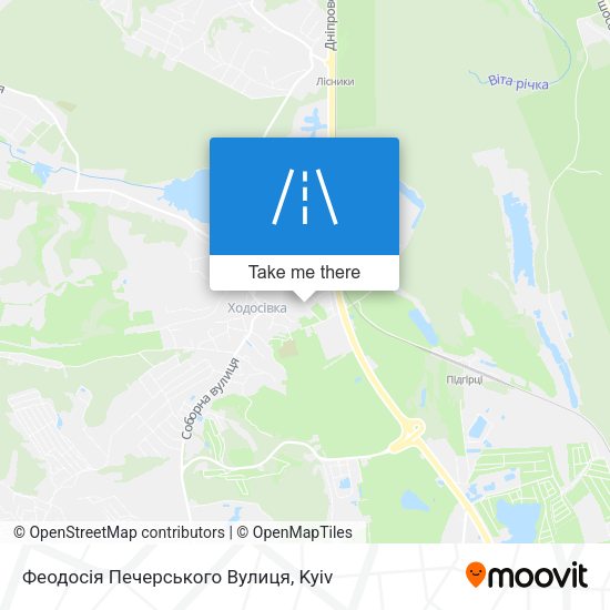 Феодосія Печерського Вулиця map