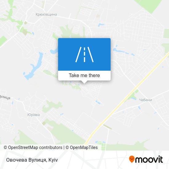 Овочева Вулиця map