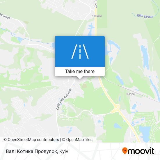 Валі Котика Провулок map