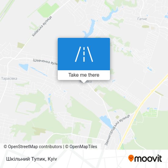 Шкільний Тупик map