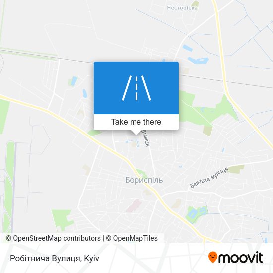 Робітнича Вулиця map