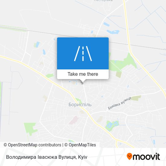 Володимира Івасюка Вулиця map