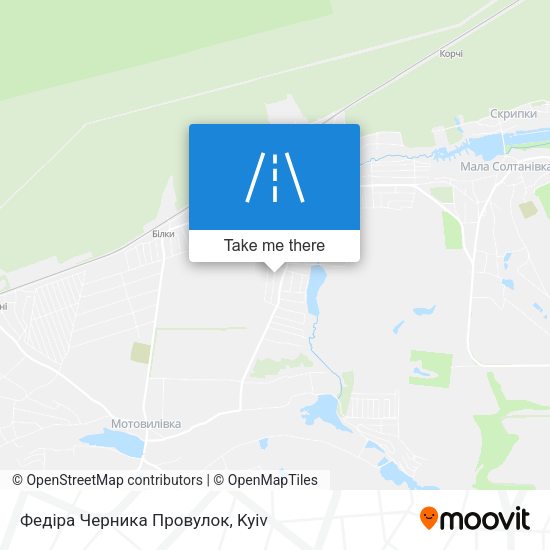 Федіра Черника Провулок map