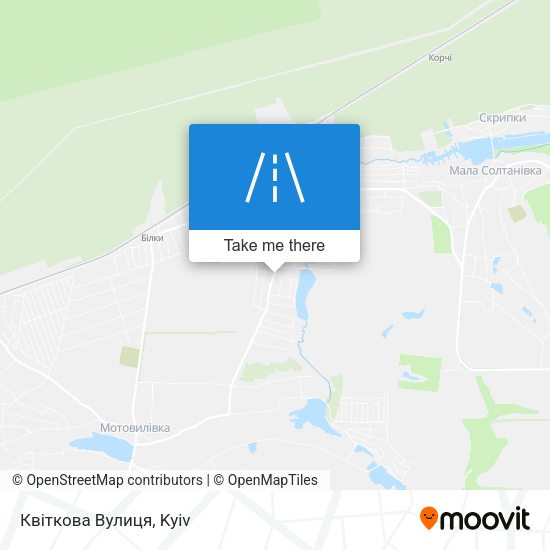 Квіткова Вулиця map