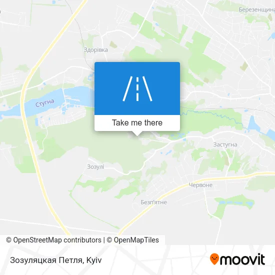 Карта Зозуляцкая Петля