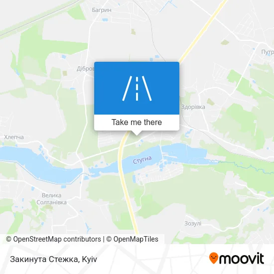 Карта Закинута Стежка
