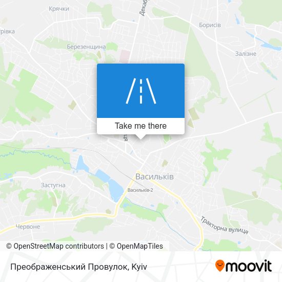 Преображенський Провулок map