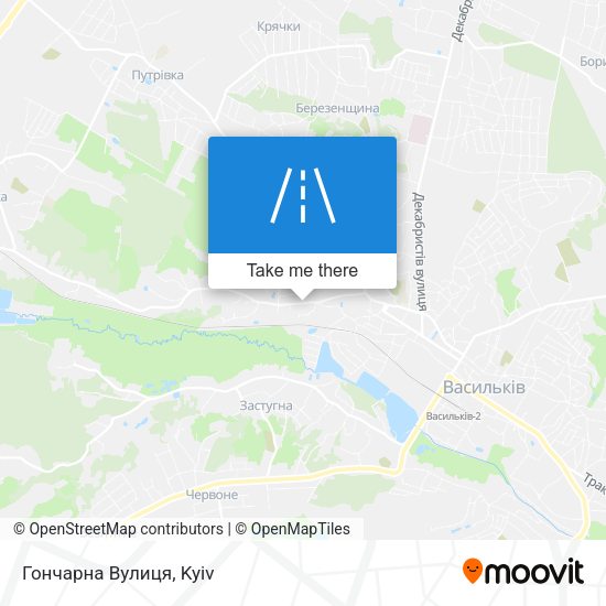 Гончарна Вулиця map