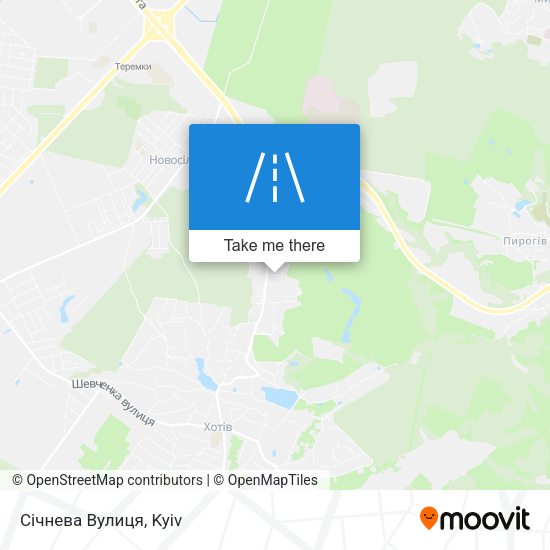 Січнева Вулиця map