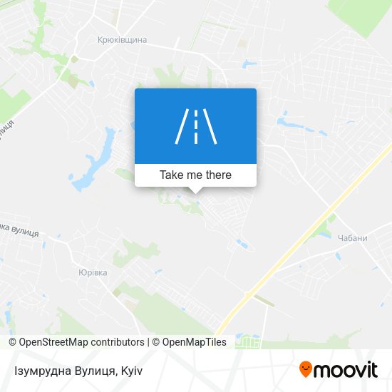 Ізумрудна Вулиця map