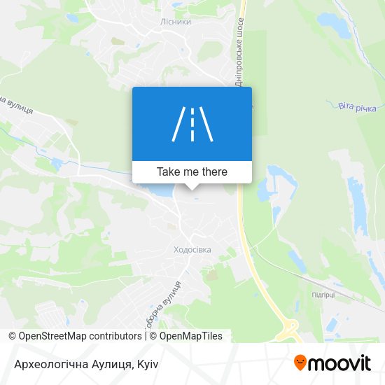 Археологічна Аулиця map