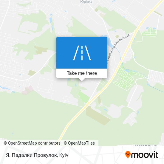 Я. Падалки Провулок map