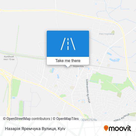 Назарія Яремчука Вулиця map