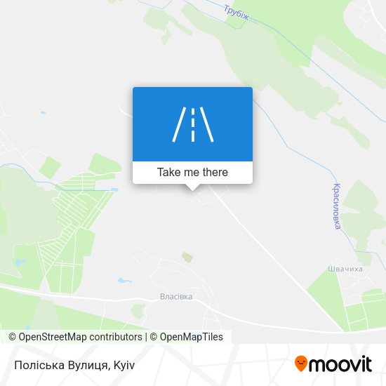 Поліська Вулиця map