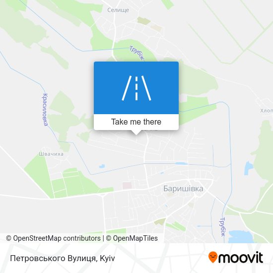 Петровського Вулиця map