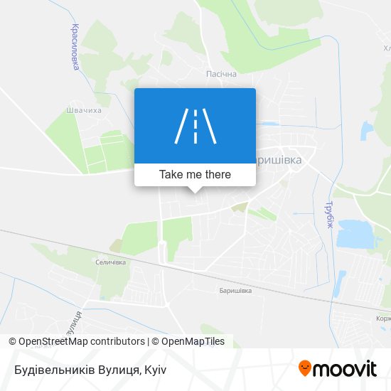 Будівельників Вулиця map