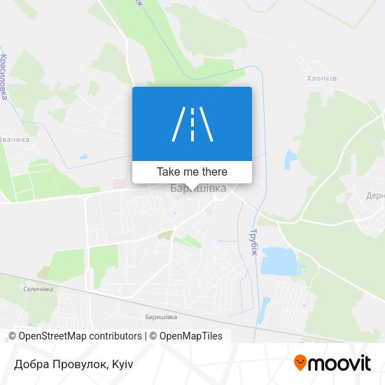 Добра Провулок map