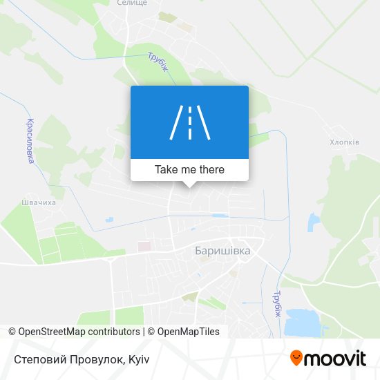 Степовий Провулок map