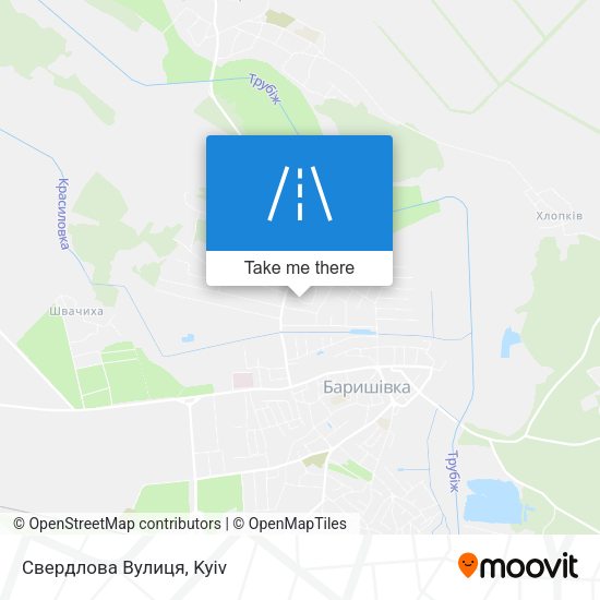 Свердлова Вулиця map