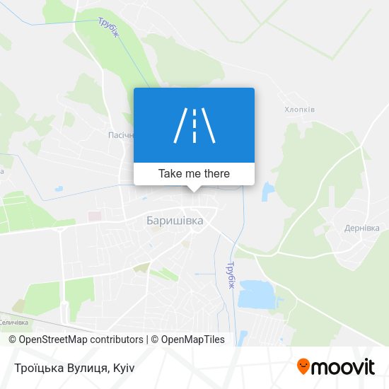 Троїцька Вулиця map