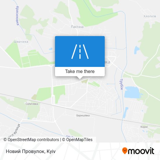 Новий Провулок map