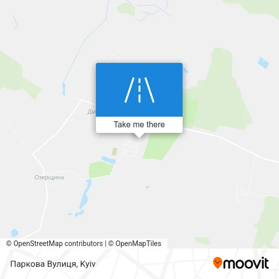 Карта Паркова Вулиця