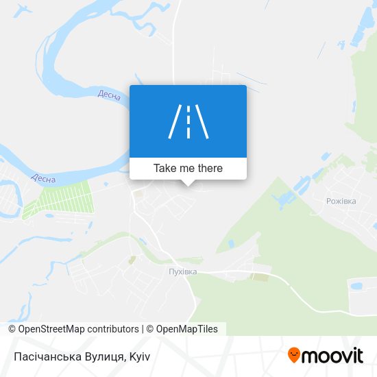 Пасічанська Вулиця map