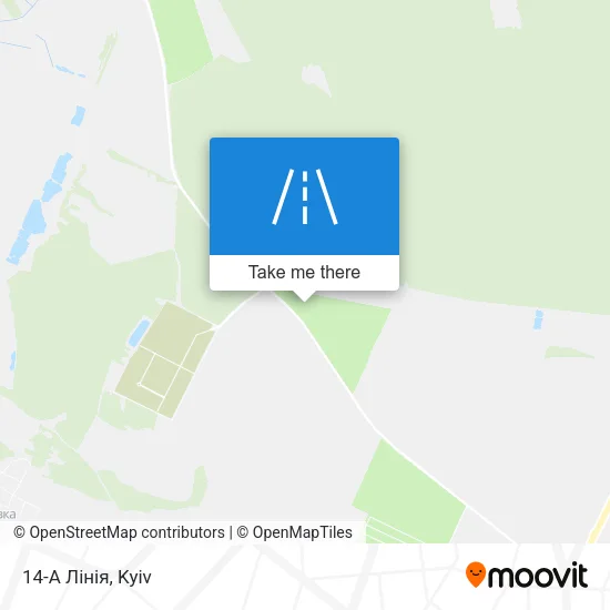 Карта 14-А Лінія