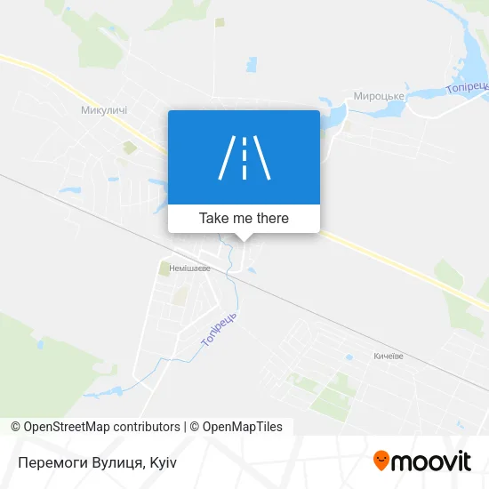 Карта Перемоги Вулиця