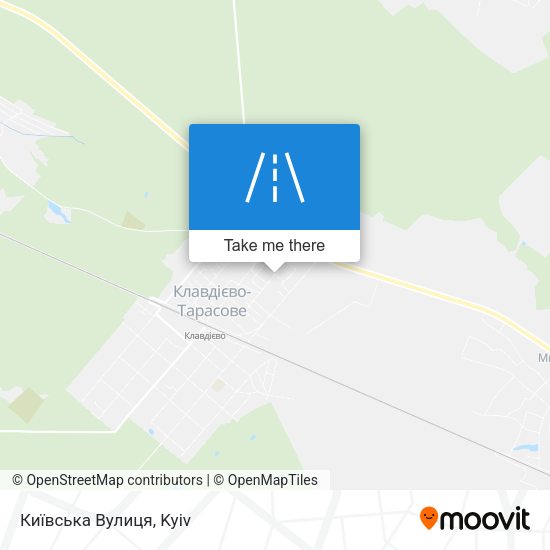 Київська Вулиця map