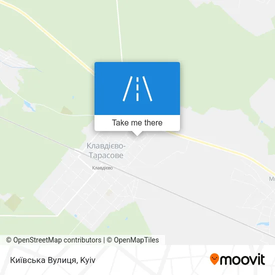 Київська Вулиця map