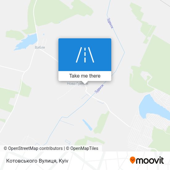 Котовського Вулиця map