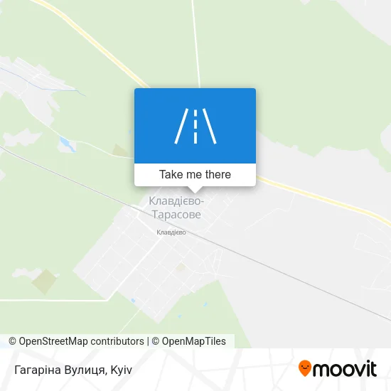 Гагаріна Вулиця map