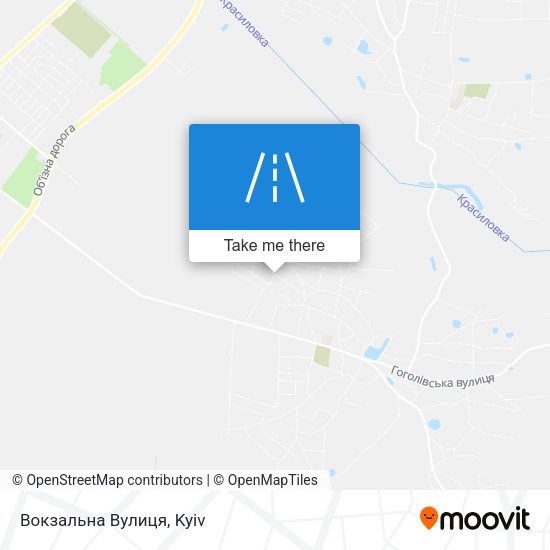 Вокзальна Вулиця map
