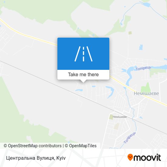 Центральна Вулиця map