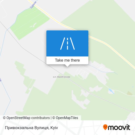 Привокзальна Вулиця map