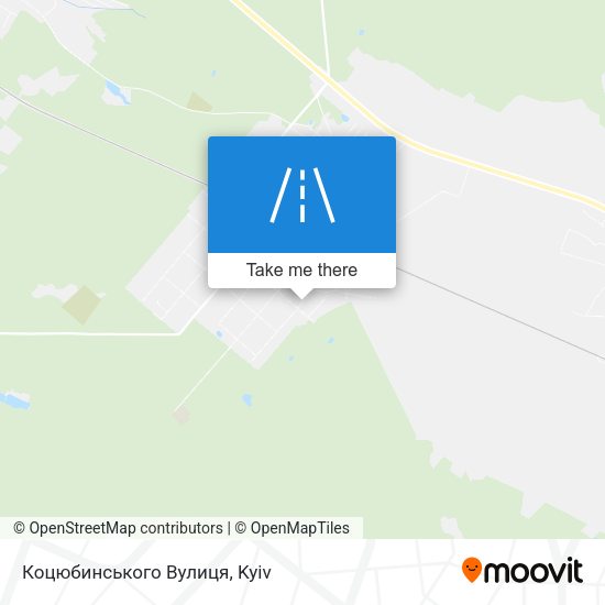Коцюбинського Вулиця map