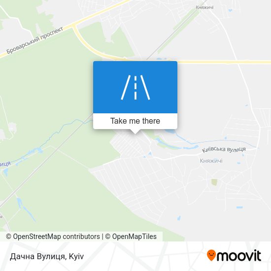 Дачна Вулиця map
