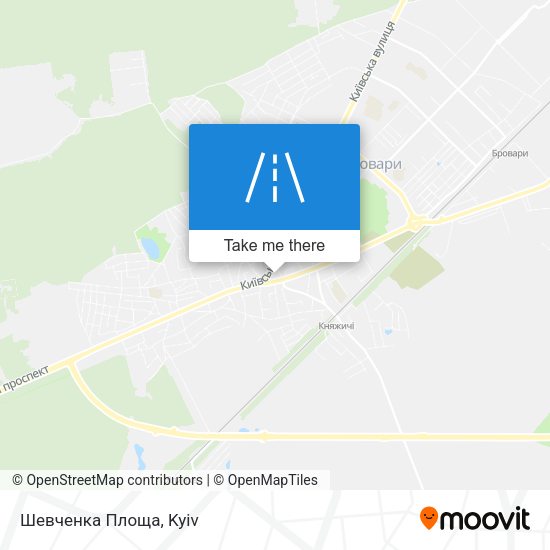 Шевченка Площа map