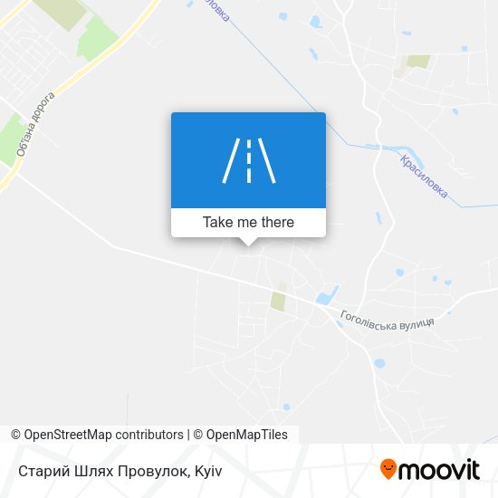 Старий Шлях Провулок map